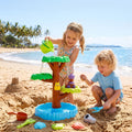 Keezi 62cm Tree Water Table Kids Sandpit Toys Set with Shovels Molds