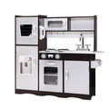 Keezi Kids Kitchen Play Set Wooden Pretend Toys Cooking Children