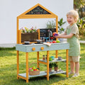 Keezi Kids Mud Kitchen Play Kitchen Toy Kitchen Set