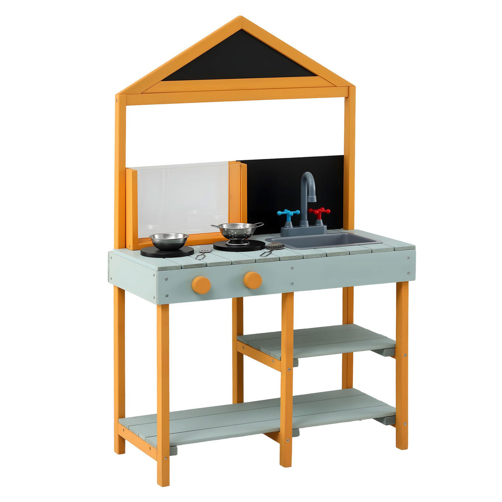 Keezi Kids Mud Kitchen Play Kitchen Toy Kitchen Set
