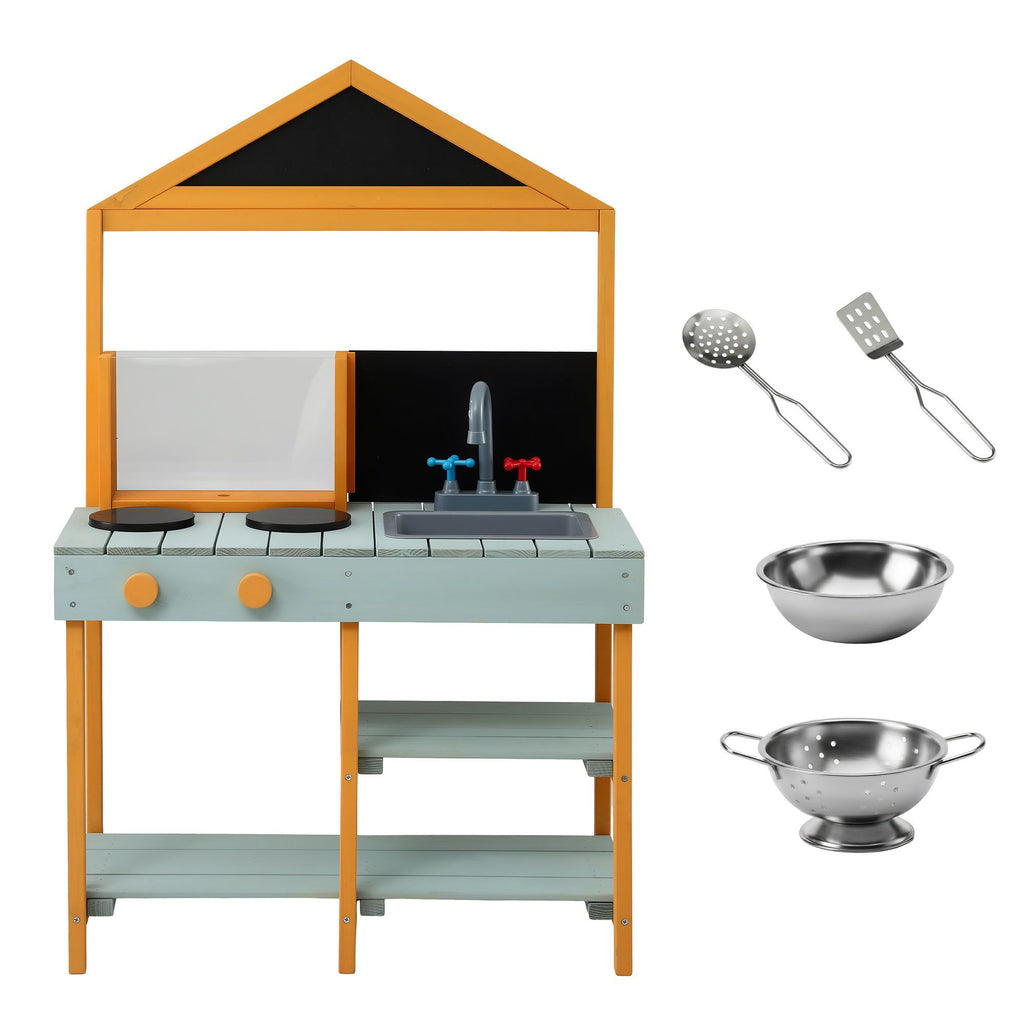 Keezi Kids Mud Kitchen Play Kitchen Toy Kitchen Set