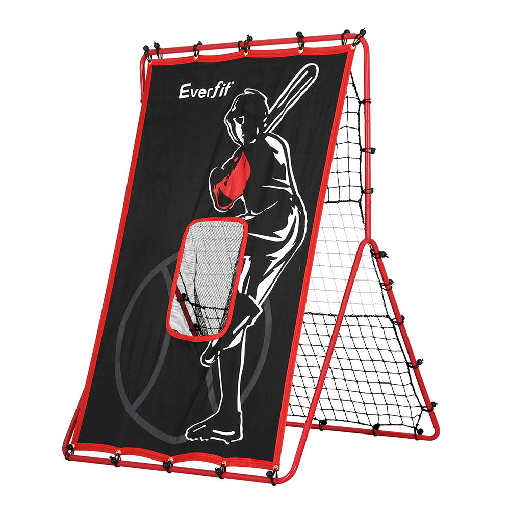 Everfit Baseball Net Rebound Pitching Kit Target Hitter 2 in 1