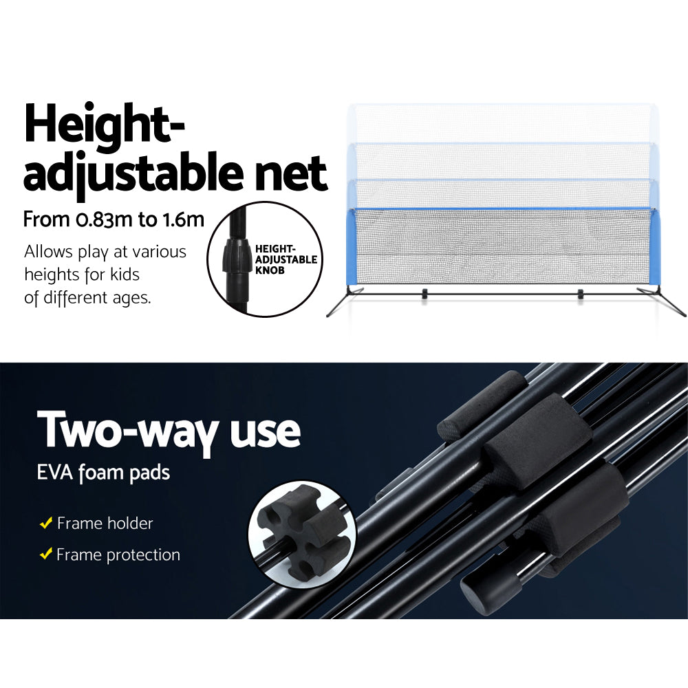 Everfit 3m Badminton Tennis Net Portable Volleyball Kit Adjustable