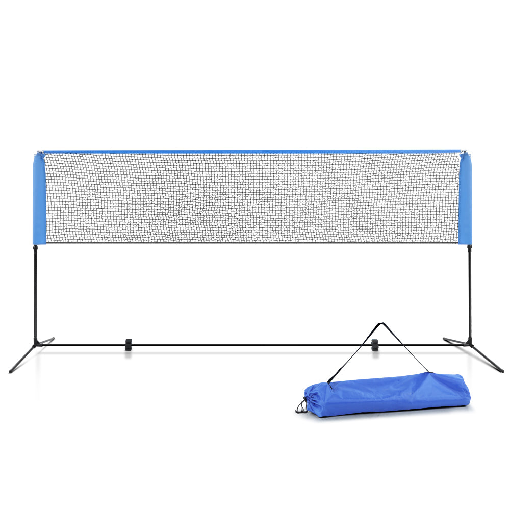 Everfit 4m Badminton Tennis Net Portable Volleyball Kit Adjustable