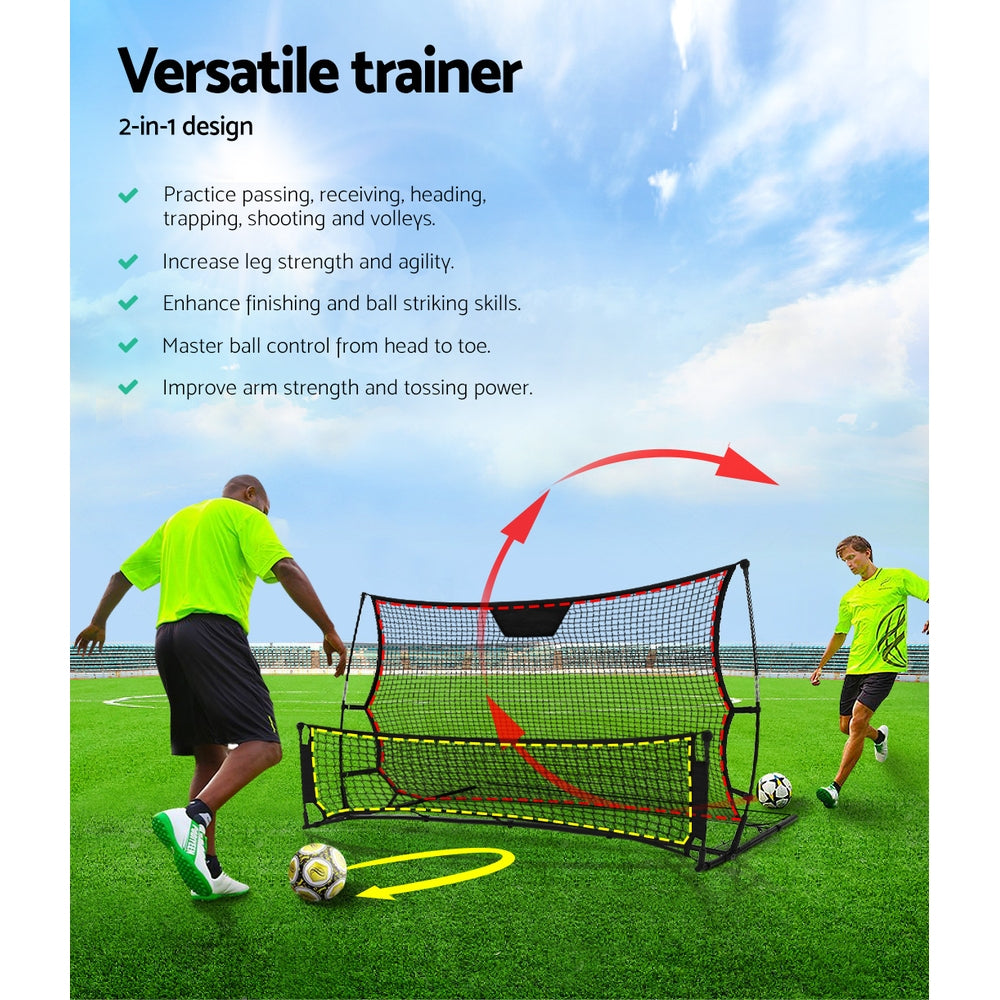 Everfit 2.1m Football Soccer Net Portable Goal Net Rebounder Sports