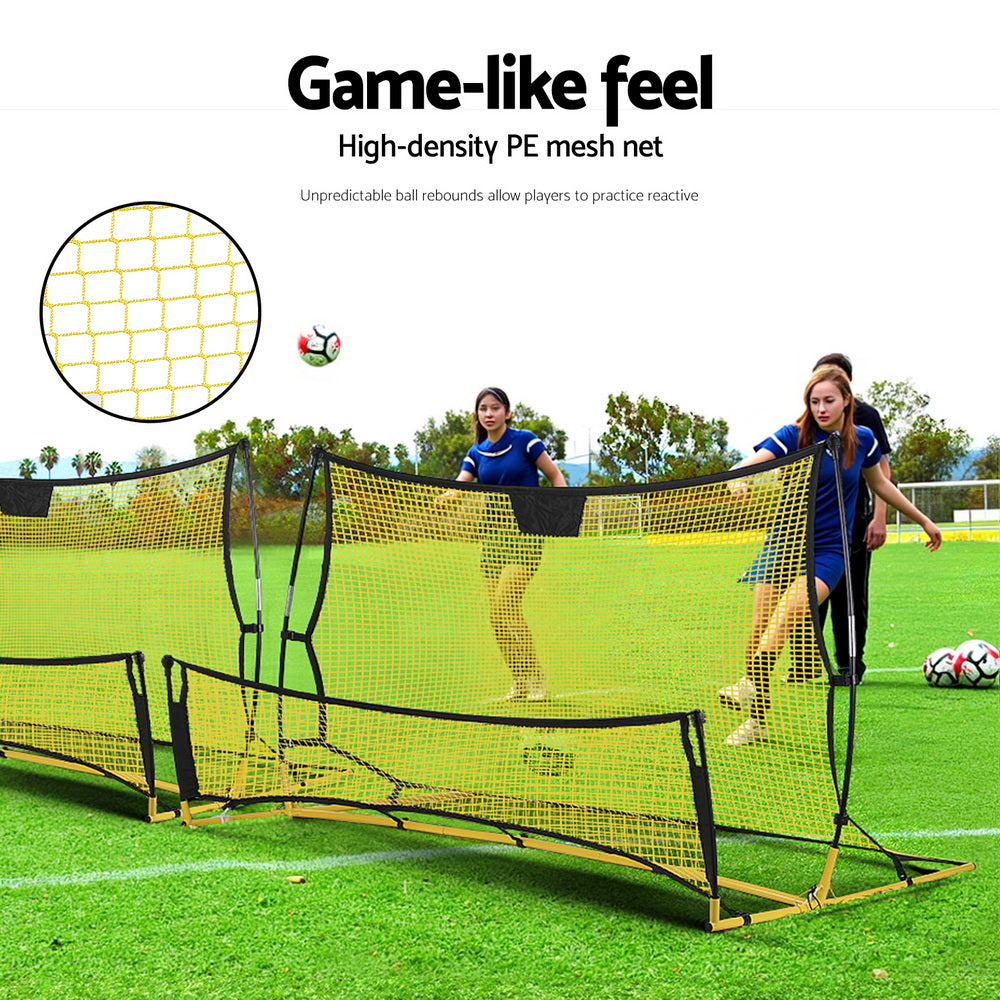 Everfit 2.1m Football Soccer Net Portable Goal Net Rebounder Sports