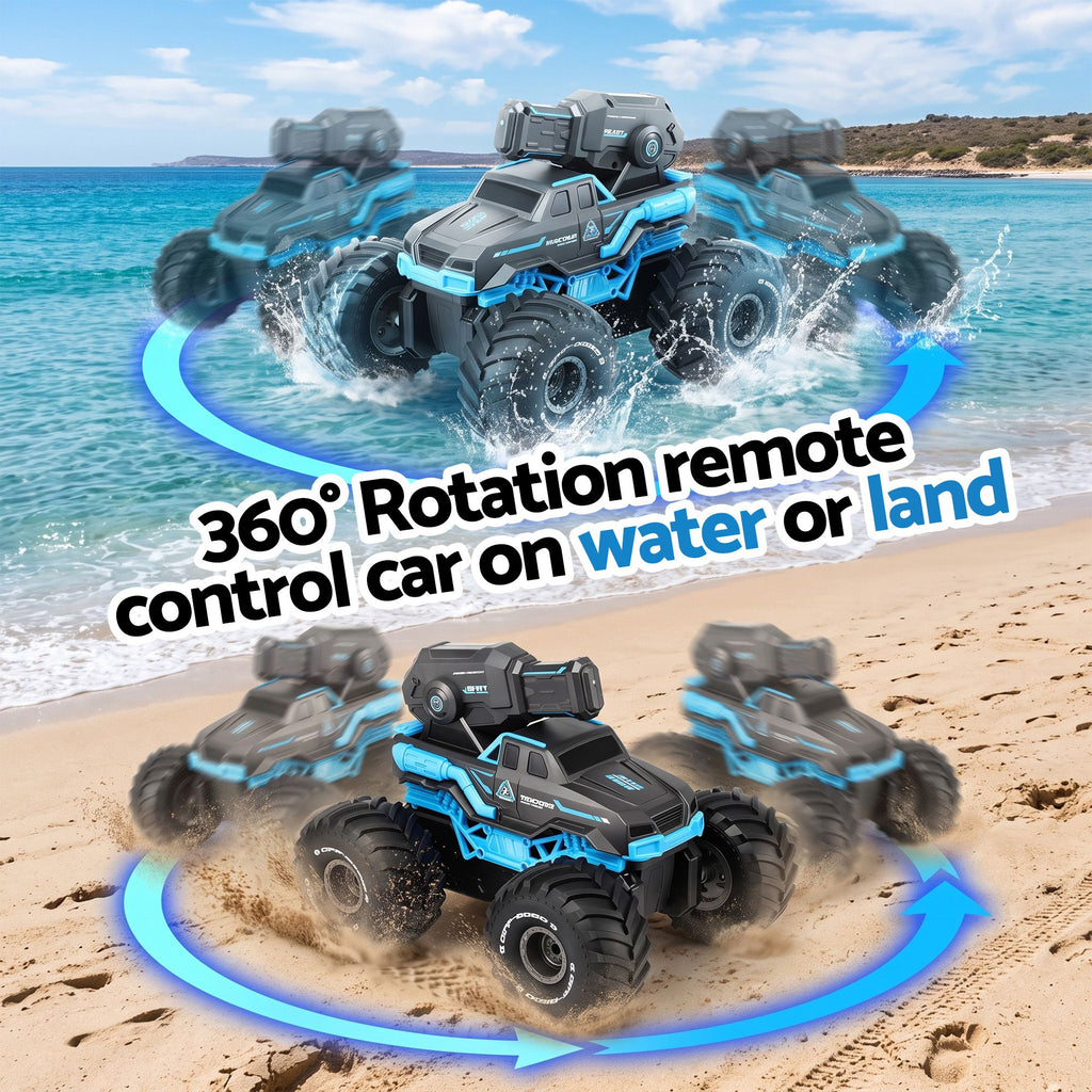 Keezi Kids Amphibious 2.4GHz Remote Control Car Boat
