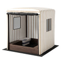 Keezi Kids Sandpit Wooden Sandbox Sand Pit