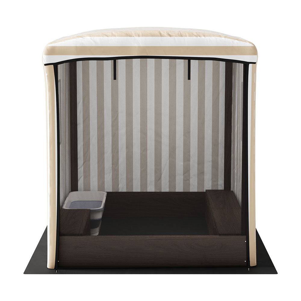 Keezi Kids Sandpit Wooden Sandbox Sand Pit