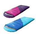 Weisshorn Sleeping Bag Set of 2 Kids Single 172cm Thermal Camping