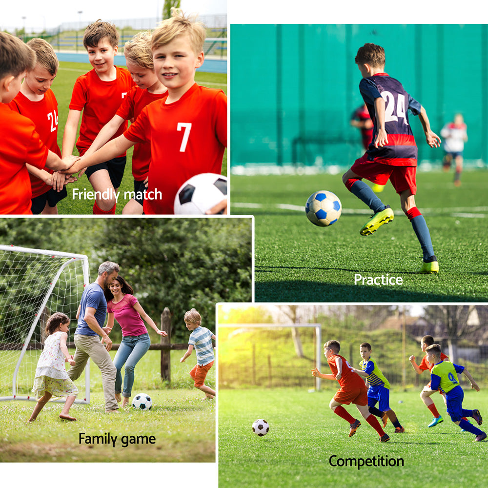 Everfit 12FT Soccer Football Goal Net UPVC Frame