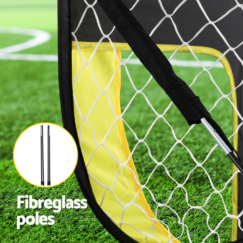 Everfit Portable Football Net Soccer Goal Rebound Target Hitter