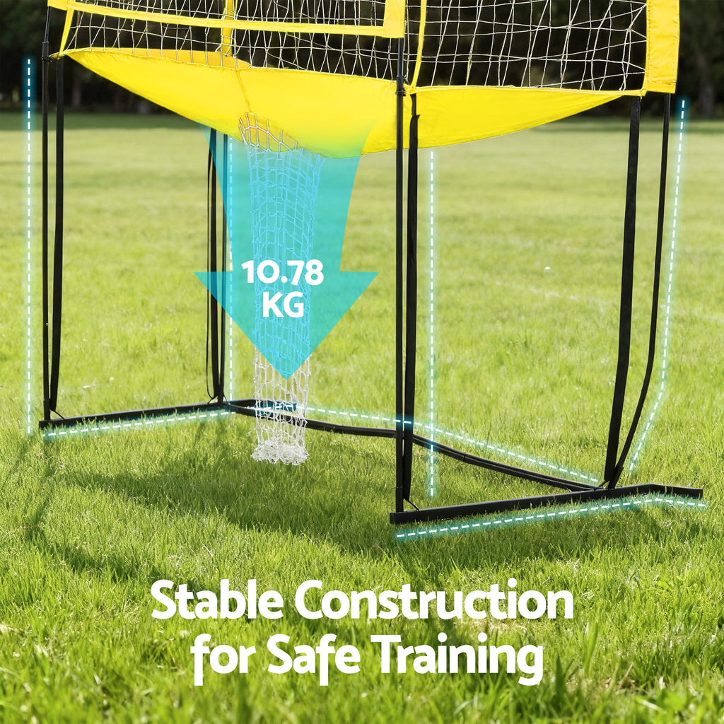 Everfit 8ft Volleyball Net Free-standing Adjustable Height Portable