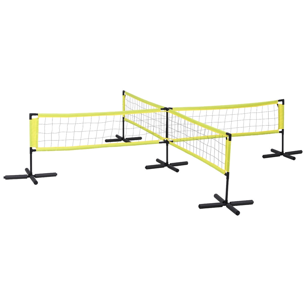 Everfit Water Volleyball Net Set Portable Swimming Pool Nets Game 4