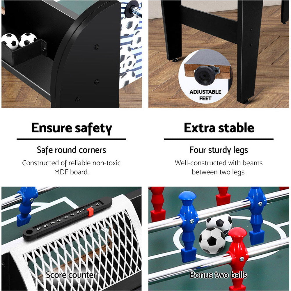 4FT Soccer Table Foosball Football Game Home Family Party Gift