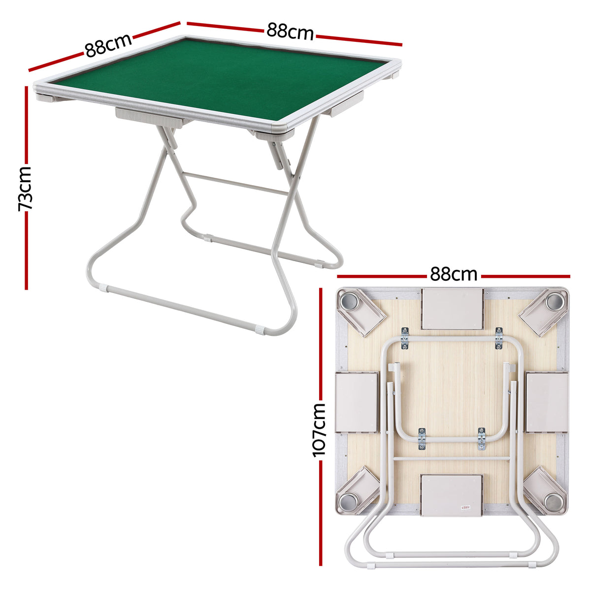 Folding Mahjong Table for Home