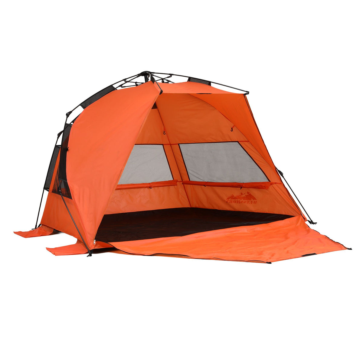 Weisshorn Beach Tent 3-4 Person Pop Up Sun Shade UPF 50 Automatic