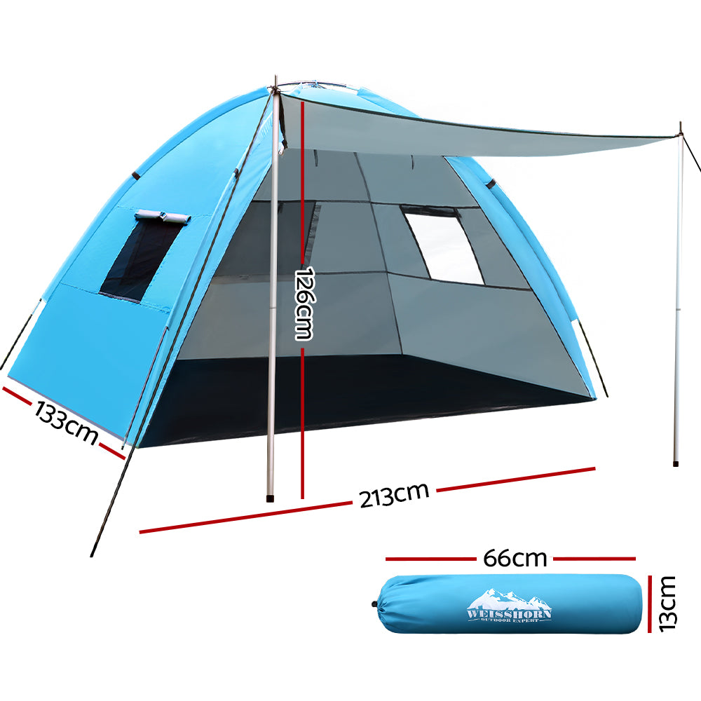 Weisshorn Camping Tent Beach Portable Hiking Sun Shade Shelter