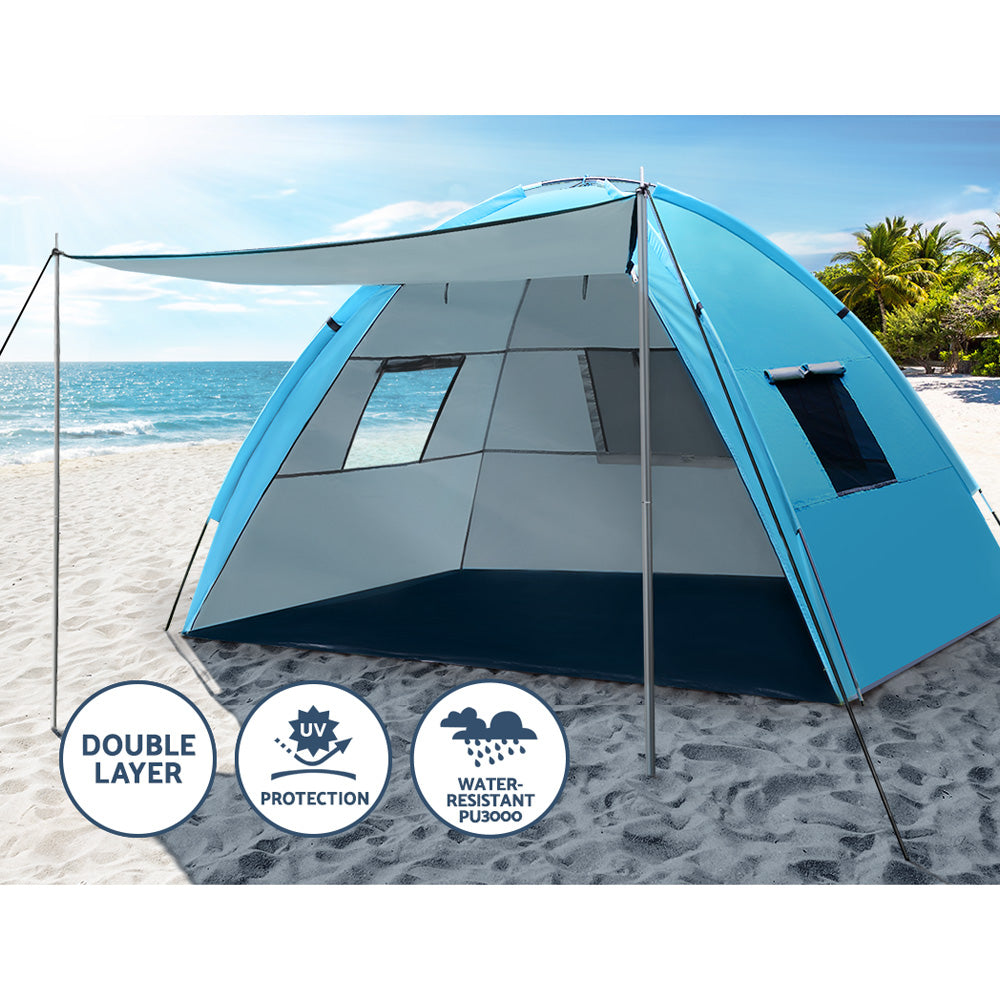 Weisshorn Camping Tent Beach Portable Hiking Sun Shade Shelter