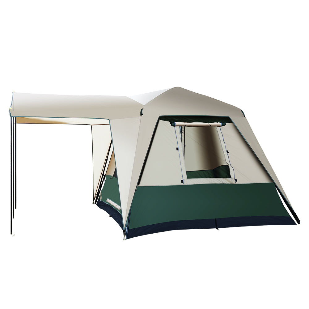 Weisshorn 4 Person Instant Up Dome Tent, Green, photo 3 of 7