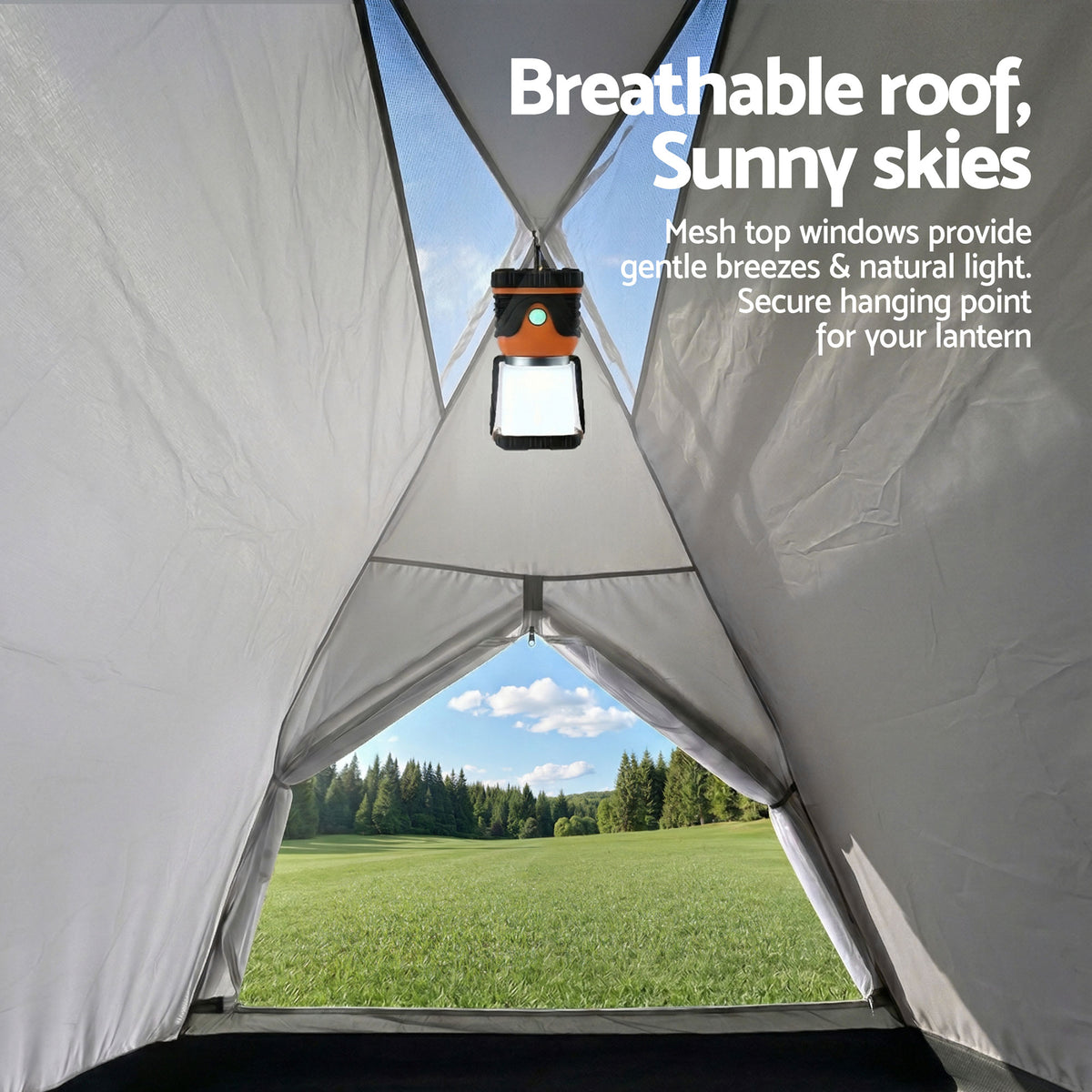 Weisshorn 2 Person Instant Pop Up Camping Tent Automatic Waterproof
