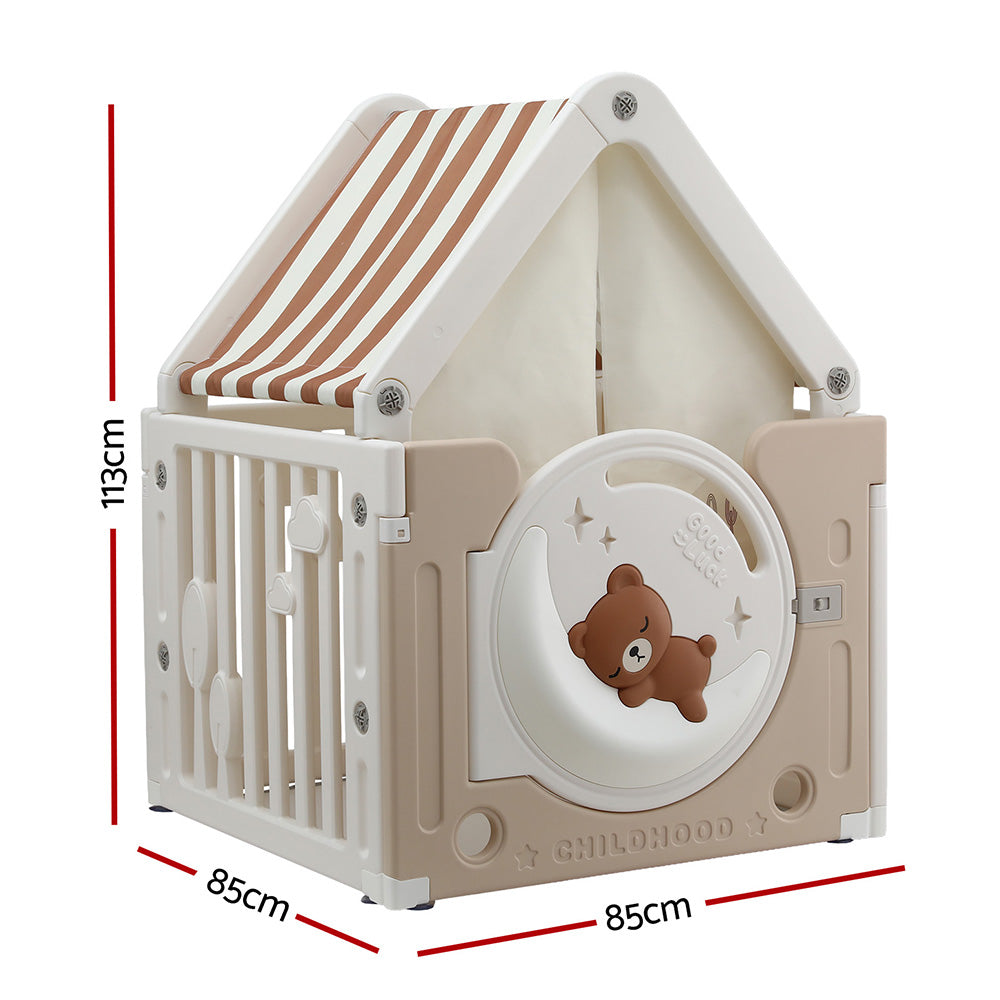Keezi Kids Play Tent Playhouse Castle