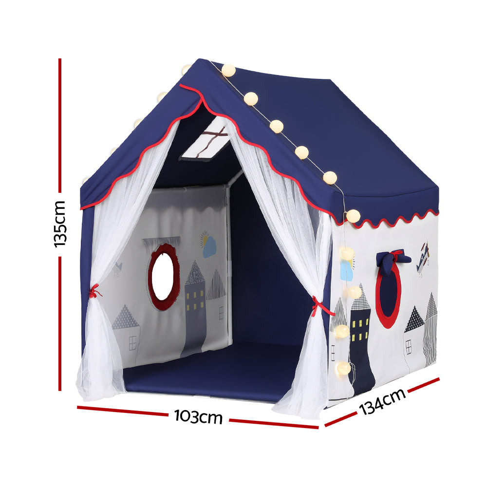 Keezi Kids Play Tent Playhouse Castle