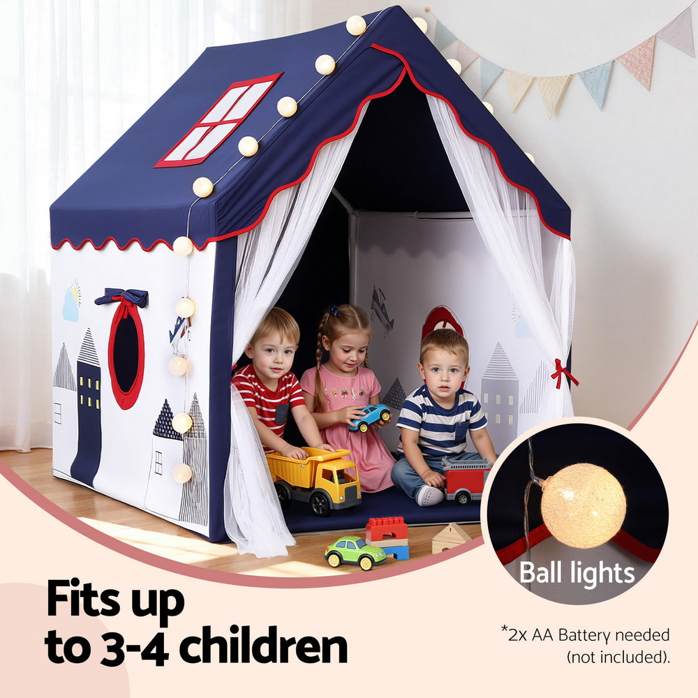 Keezi Kids Play Tent Playhouse Castle