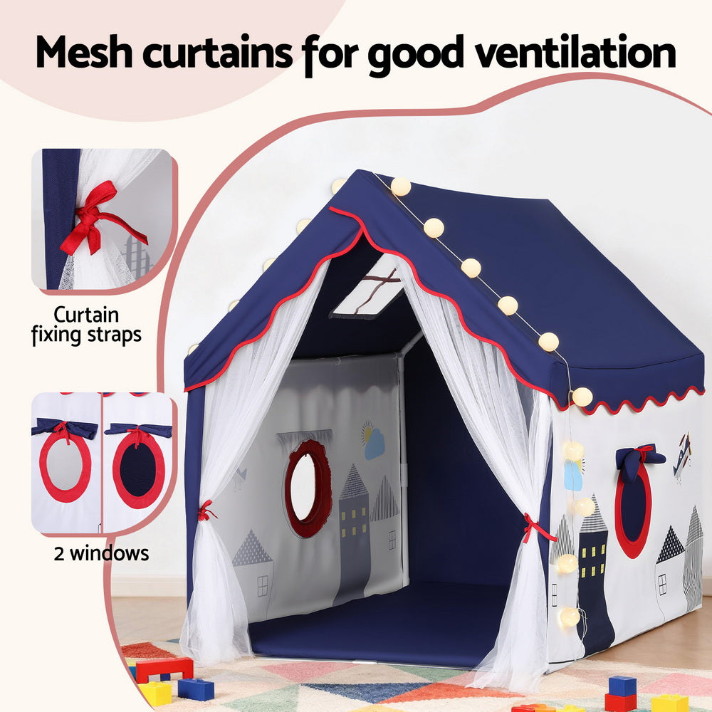 Keezi Kids Play Tent Playhouse Castle