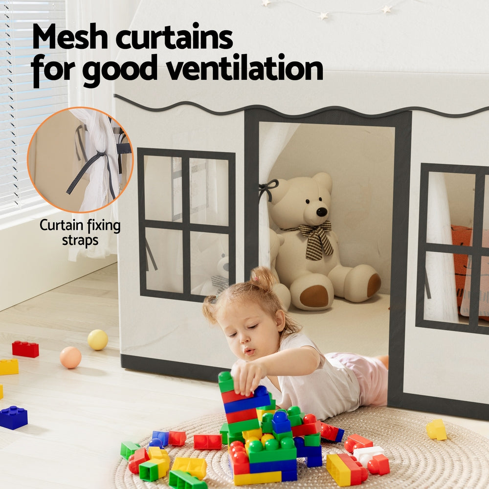 Keezi Kids Play Tent Playhouse Castle