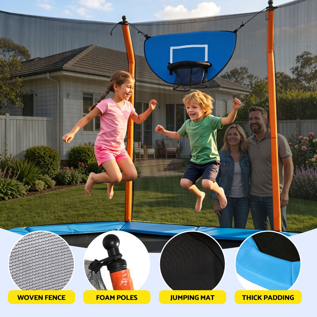 Everfit 12FT Kids Trampoline Rectangle Rebounder