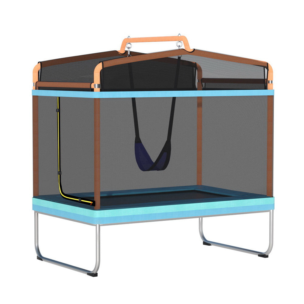Everfit 6FT Trampoline Kids Rectangle Trampoline