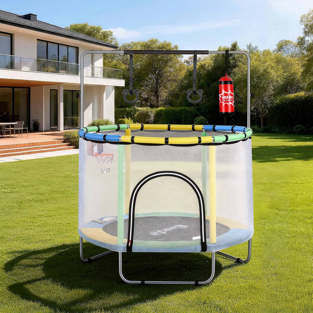 Everfit 55inch Trampoline Kids Rebounder