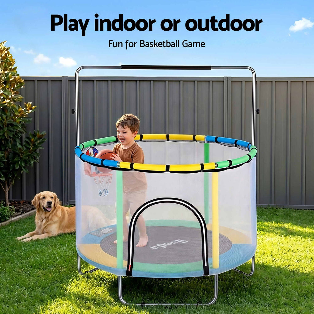 Everfit 55inch Trampoline Kids Rebounder