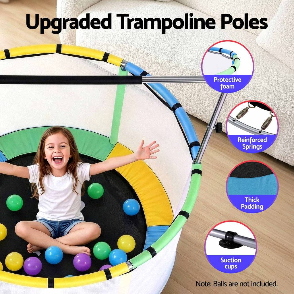 Everfit 55inch Trampoline Kids Rebounder