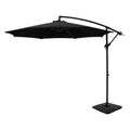 Instahut 3m Umbrella w/Base Outdoor Cantilever Beach Garden Patio