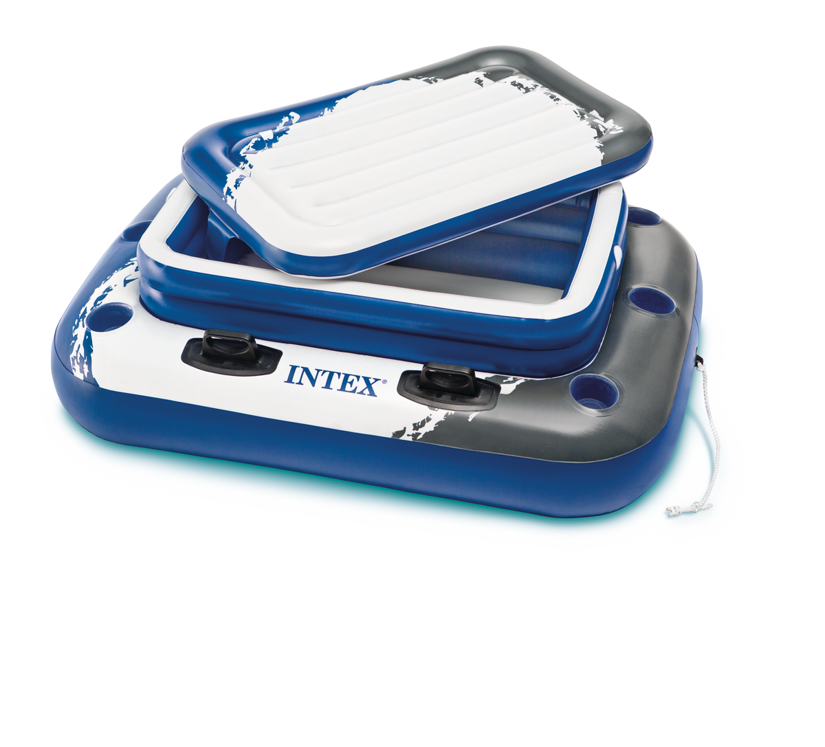 Intex Mega Chill 2 Inflatable Floating Cooler, 72 Cans