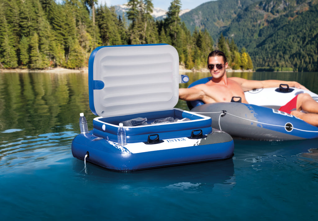 Intex Mega Chill 2 Inflatable Floating Cooler, 72 Cans
