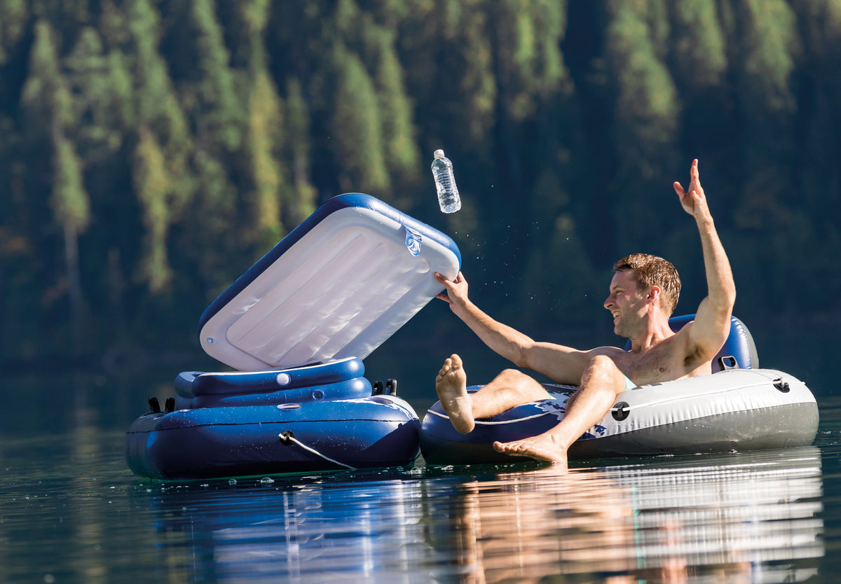 Intex Mega Chill 2 Inflatable Floating Cooler, 72 Cans