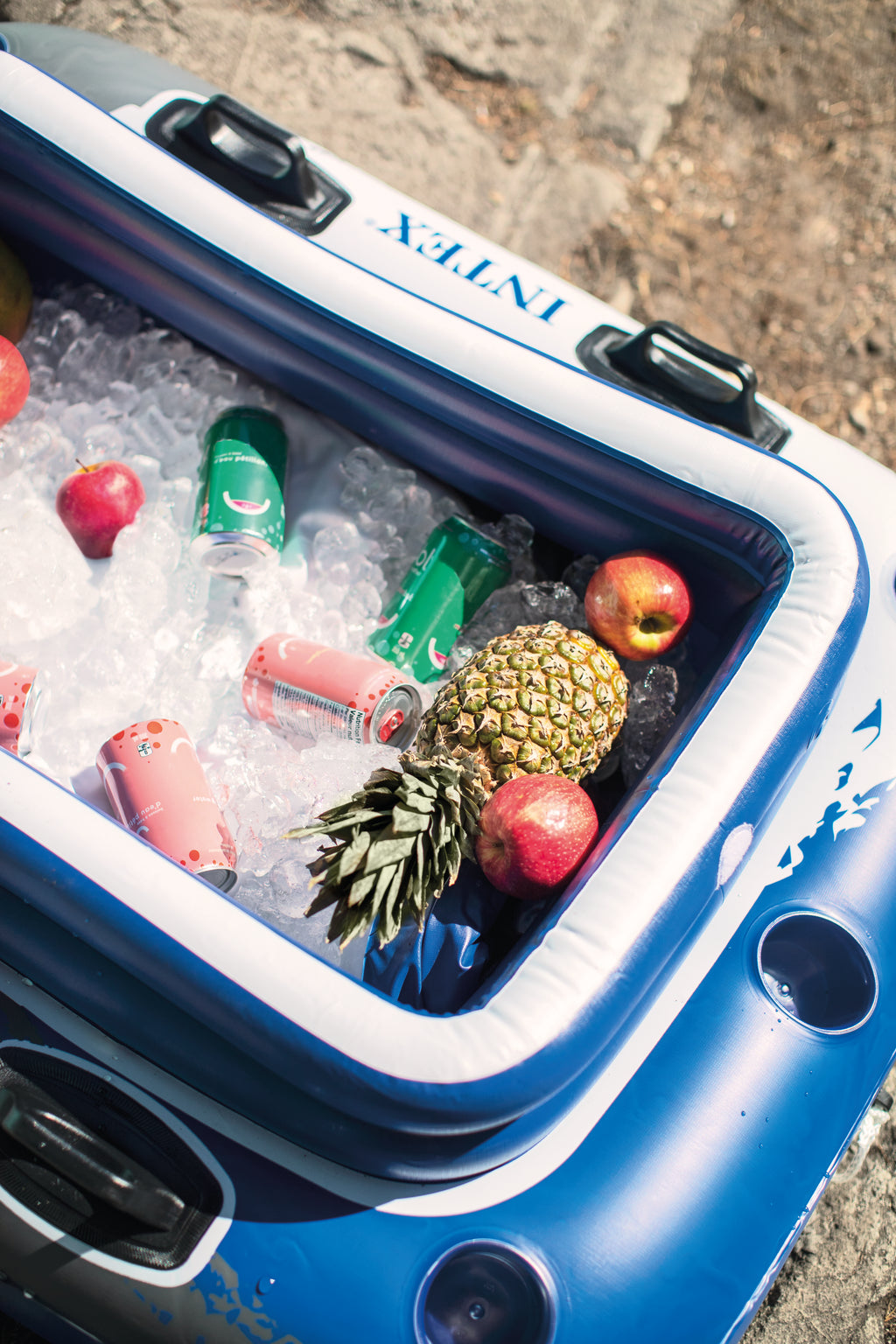 Intex Mega Chill 2 Inflatable Floating Cooler, 72 Cans