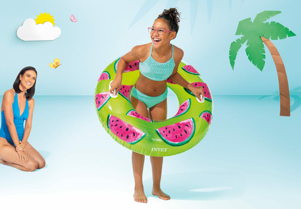 Intex Tropical Fruit Swim Tube, 107 cm