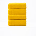 Renee Taylor Aireys 650 GSM Zero Twist Bath Towels, Spice, 4 Pack