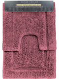 Renee Taylor 2200 GSM Tufted Cotton Bath Mat Set, 2 Piece