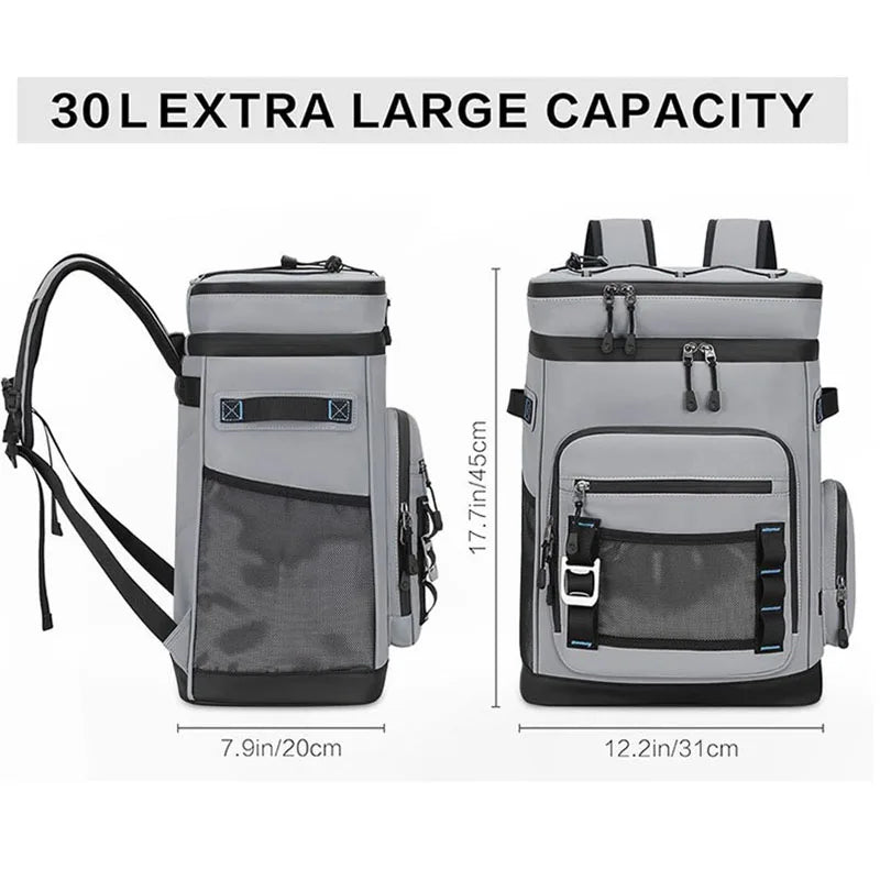Insulated Cooler Backpack, 30 L