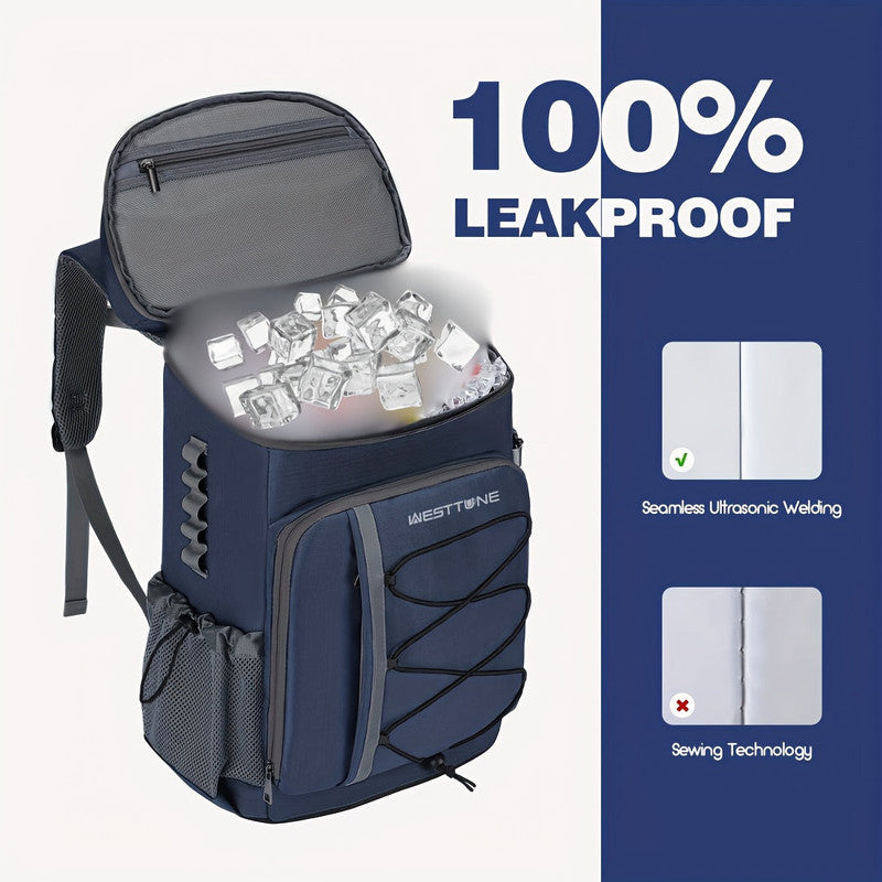 Insulated Sports Cooler Backpack, Holds 35 Cans