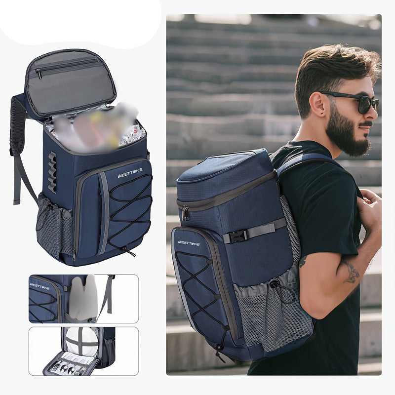 Insulated Sports Cooler Backpack, Holds 35 Cans