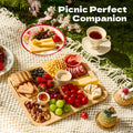 Bamboo Cheese Tray with Clear Acrylic Lid