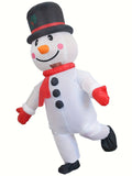 Inflatable Christmas Snowman, 130 to 150 cm