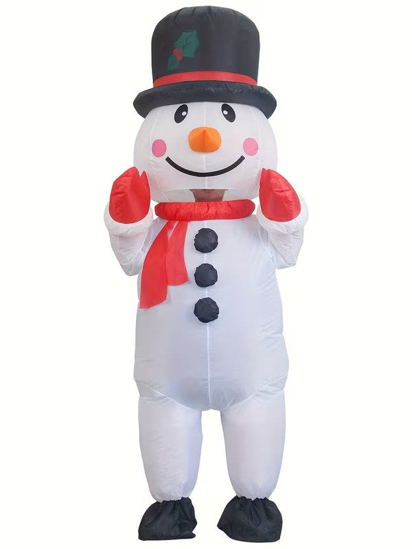 Inflatable Christmas Snowman, 130 to 150 cm
