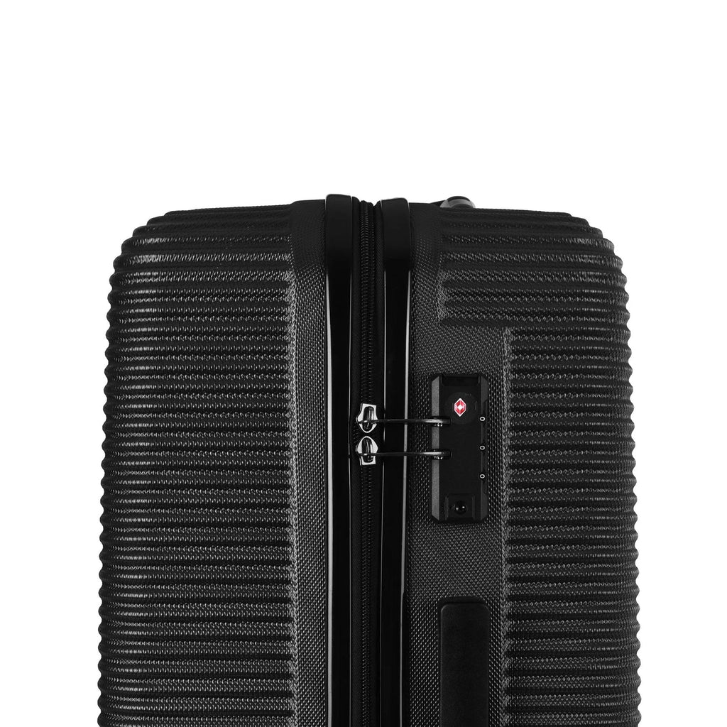 24" Digital Weighing Scale and USB Charging Port Lightweight Luggage